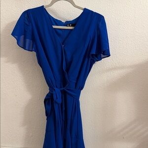 Vibrant Blue American Eagle Outfitters Maxi Dress